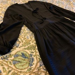James Galanos Silk Dress